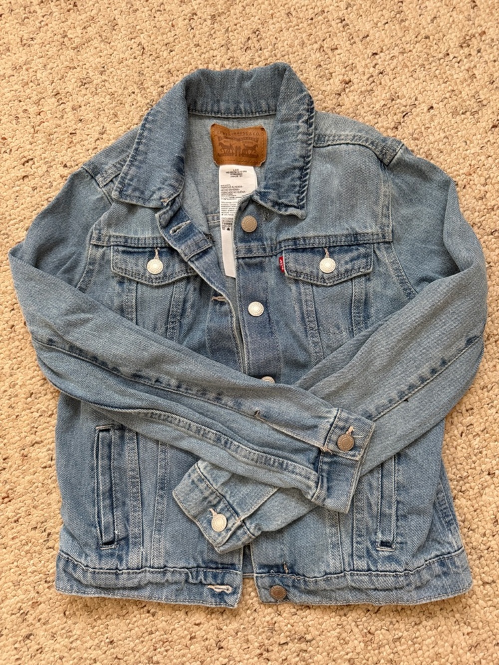Levi's Light Blue Denim Jacket- Girls LG